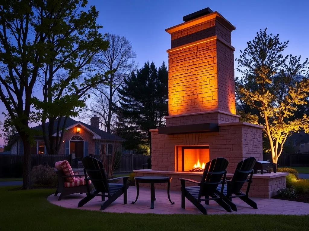 Completed Stone Veneer Installation project by Panthera Pavers